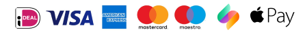 logos of secure payment methods